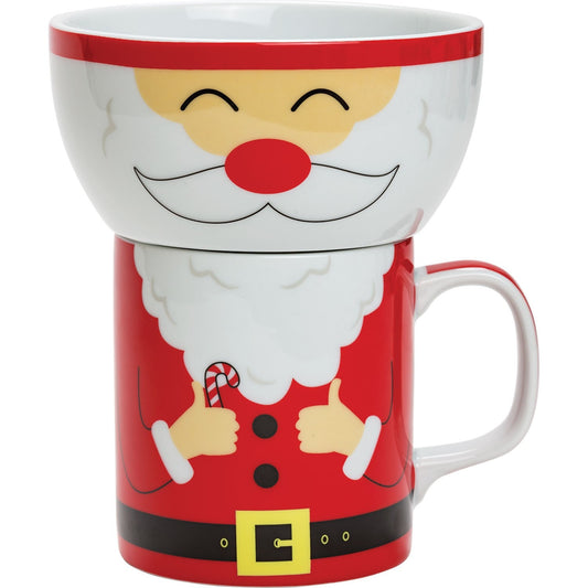 Santa Claus Mug & Bowl
